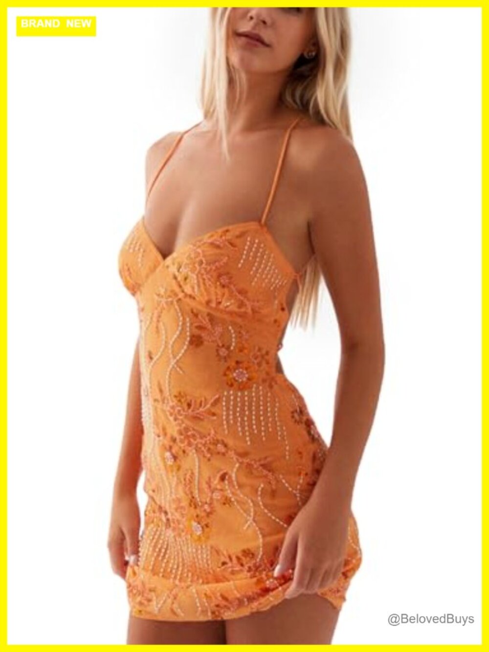 Sequin Sparkly Mini Dress Sleeveless Backless Deep V Glitter Party Clubwear